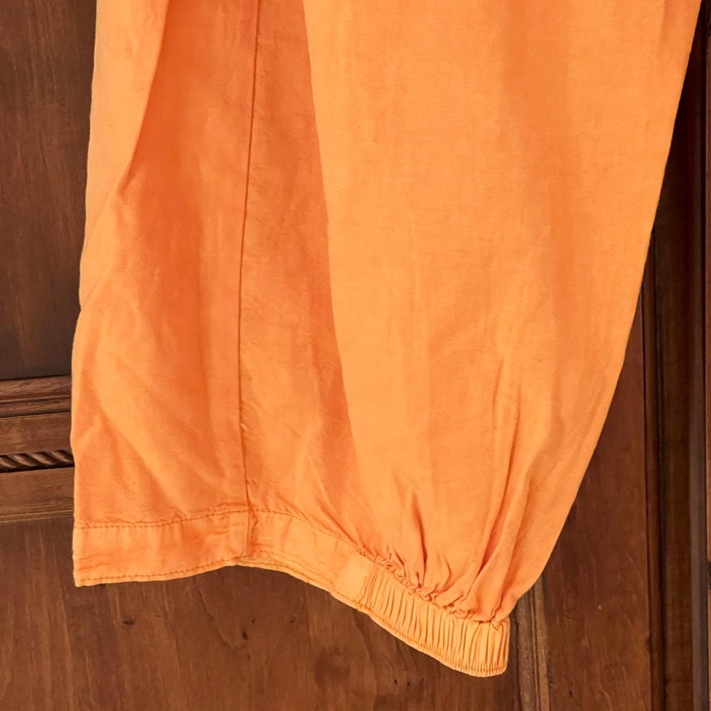 Free People Orange Wide Leg Pants - Picture 4 of 16